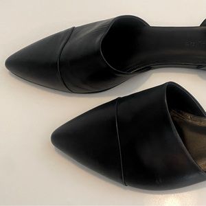 NWOT Jenni Kayne D’Orsay Flats in Black Sz 39
